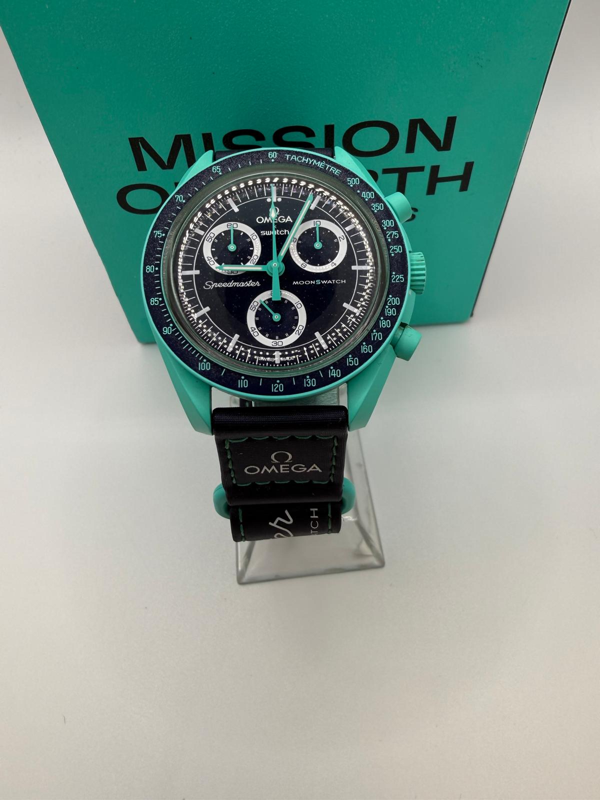 Omega x Swatch MoonSwatch Mission on Earth  Polar Lights, Boxed