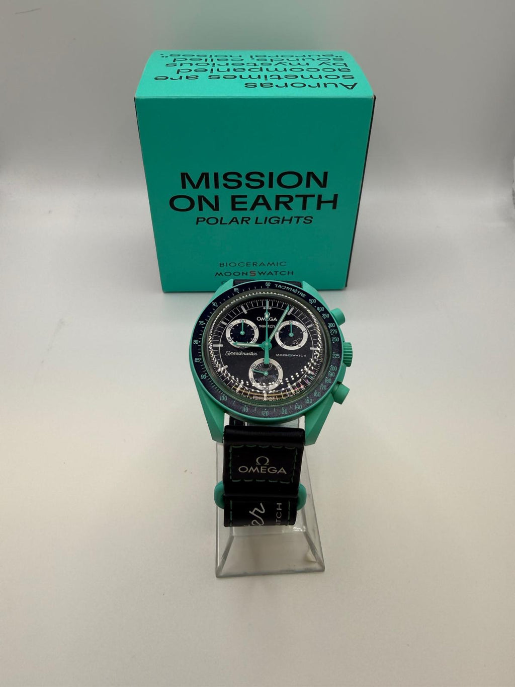 Omega x Swatch MoonSwatch Mission on Earth  Polar Lights, Boxed