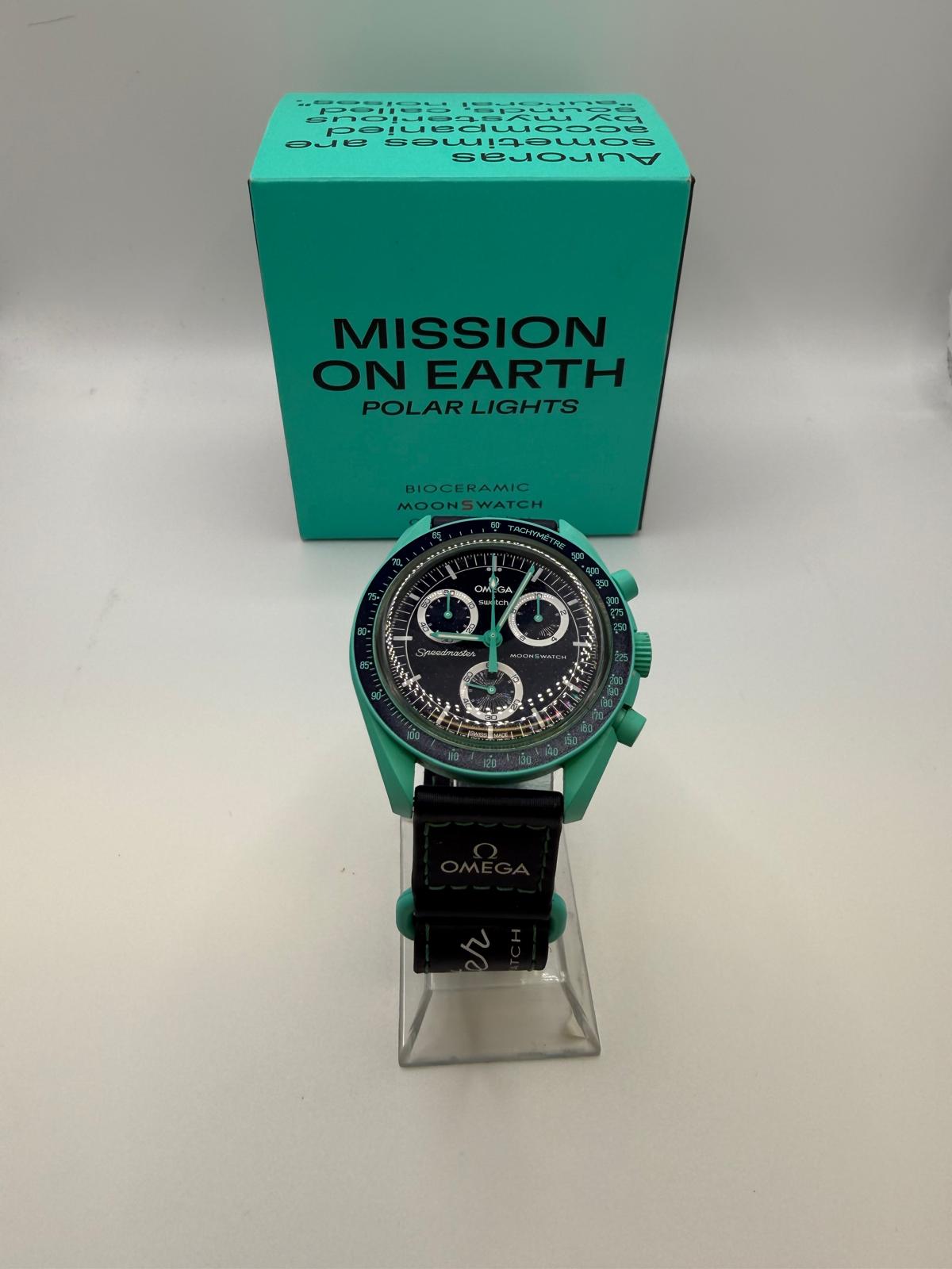 Omega x Swatch MoonSwatch Mission on Earth  Polar Lights, Boxed