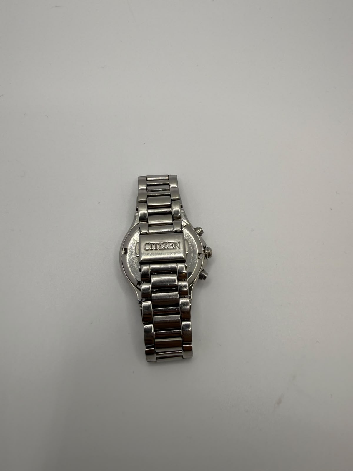 Citizen Eco Drive Chronograph Mother of Pearl Diamond Ladies Watch, Grade B