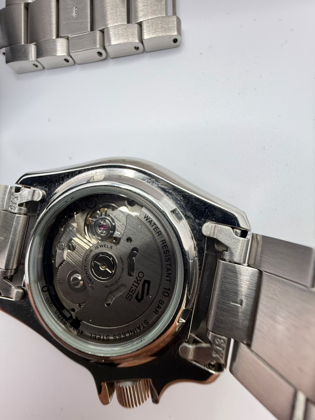 Seiko 5 Sports Watch Automatic, Pepsi Bezel Grade A