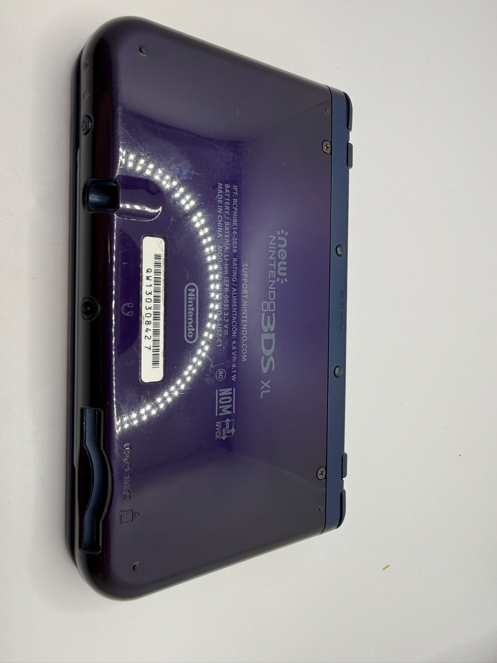 “New” Nintendo 3DS XL Limited Edition Galaxy Style + 8 Games, Grade B