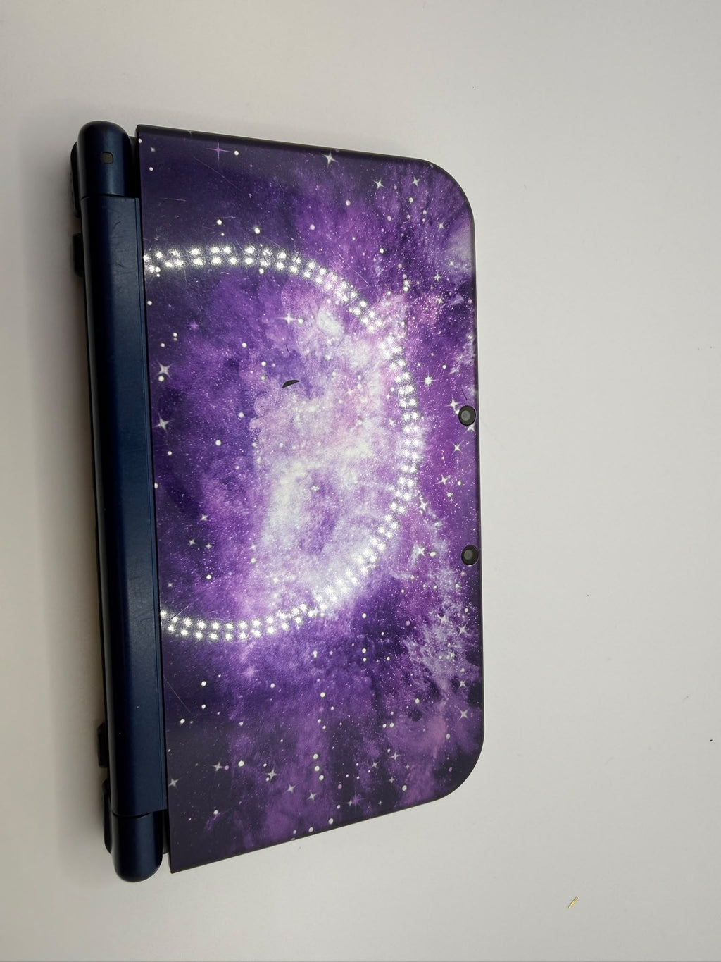 “New” Nintendo 3DS XL Limited Edition Galaxy Style + 8 Games, Grade B
