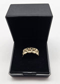 9ct Gold Band Ring, Size O, 4.66g