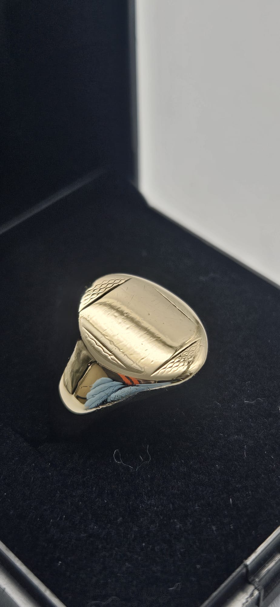 9ct Signet Ring, Size L, 3.87g