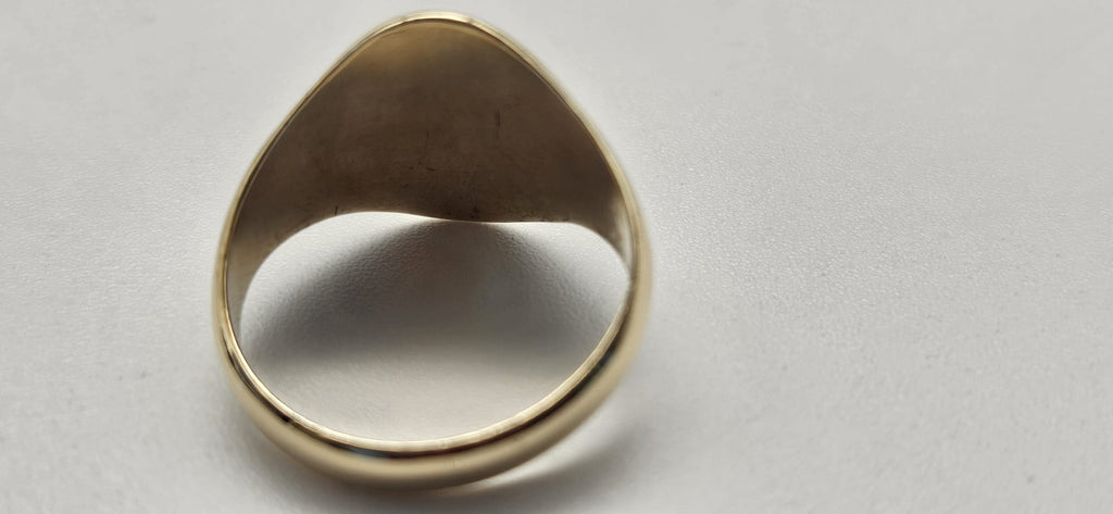 9ct Signet Ring, Size L, 3.87g
