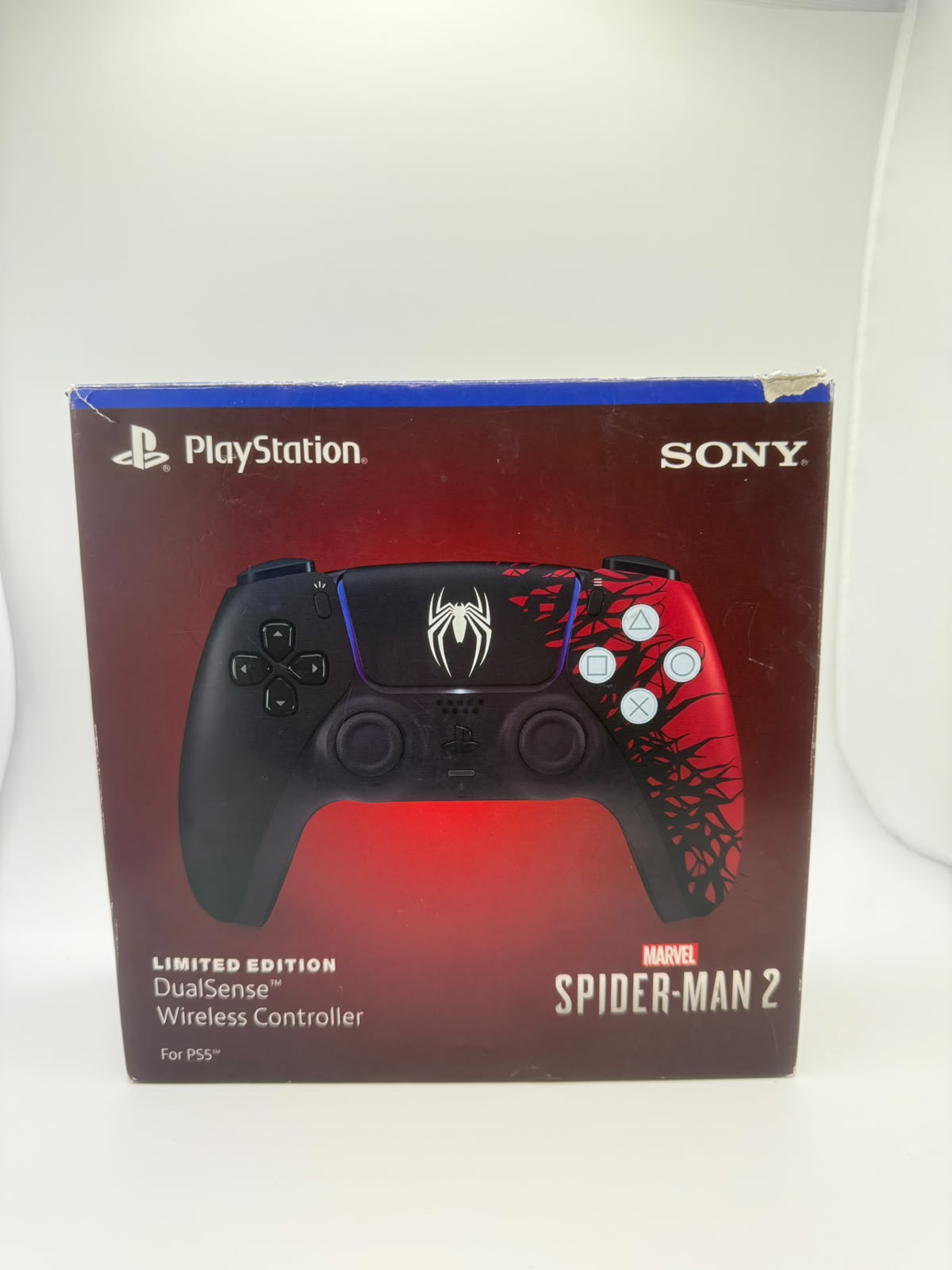 PS5 Spiderman 2 limited edition controller, Grade A