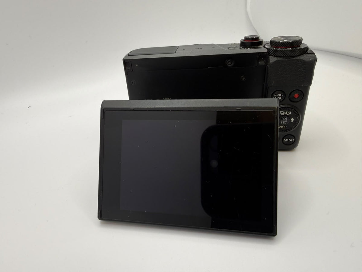 Canon PowerShot G7X Mark III Wi-Fi 20.2MP 4K Digital Camera 4.2x Zoom Black, Grade B