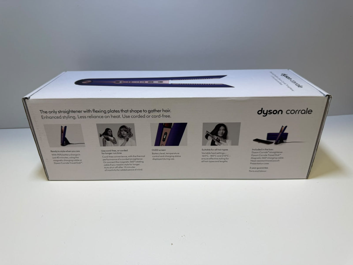 Dyson Corrale Straightener special edition in Vinca Rose