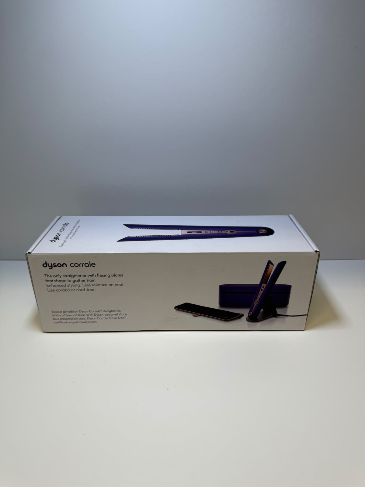 Dyson Corrale Straightener special edition in Vinca Rose