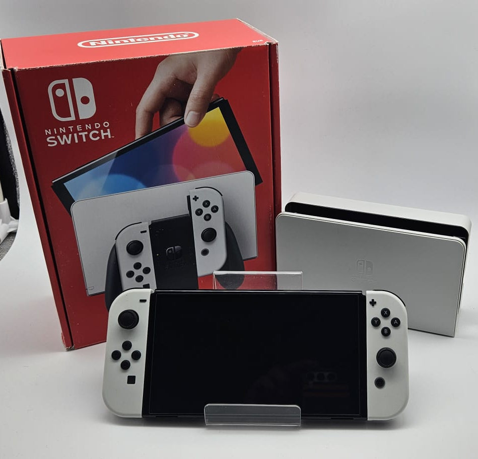 Nintendo Switch OLED Edition, White , Grade A