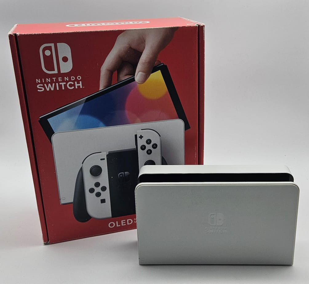 Nintendo Switch OLED Edition, White , Grade A