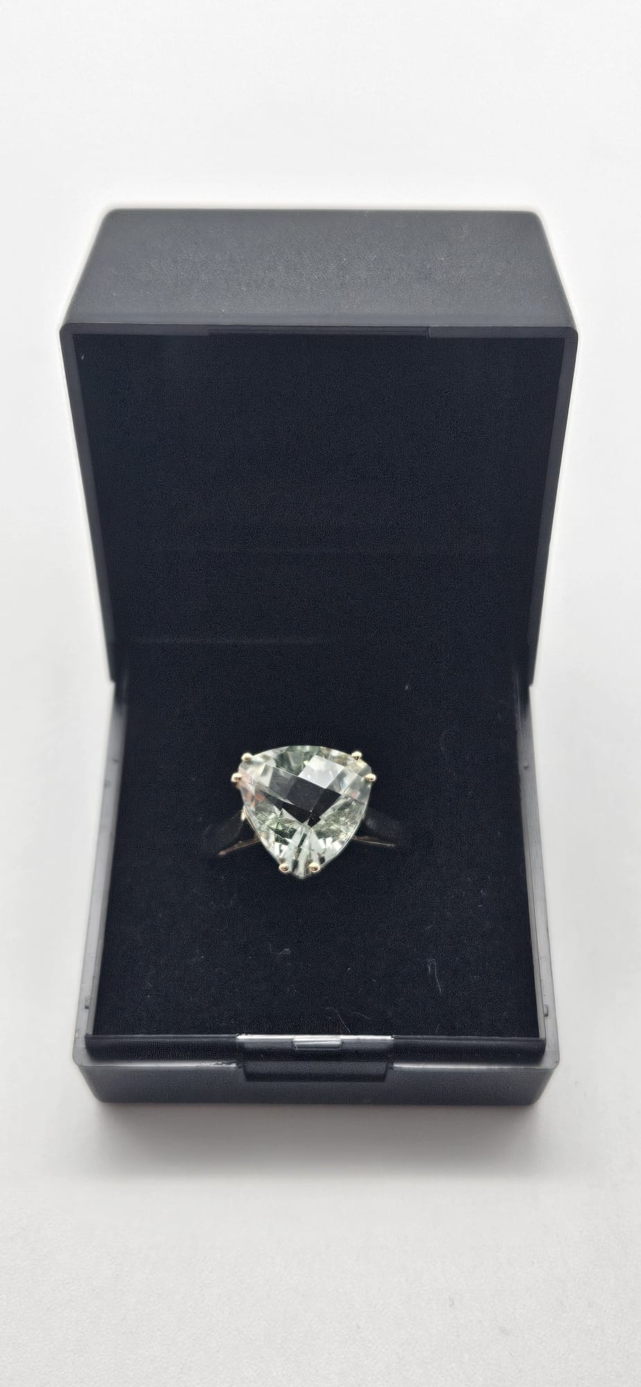 9ct Gold Ring with Stone, Size N ½, 3.53g