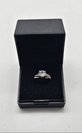 9ct Gold Cubic Zirconia Ring, Size J½ , 2.20g
