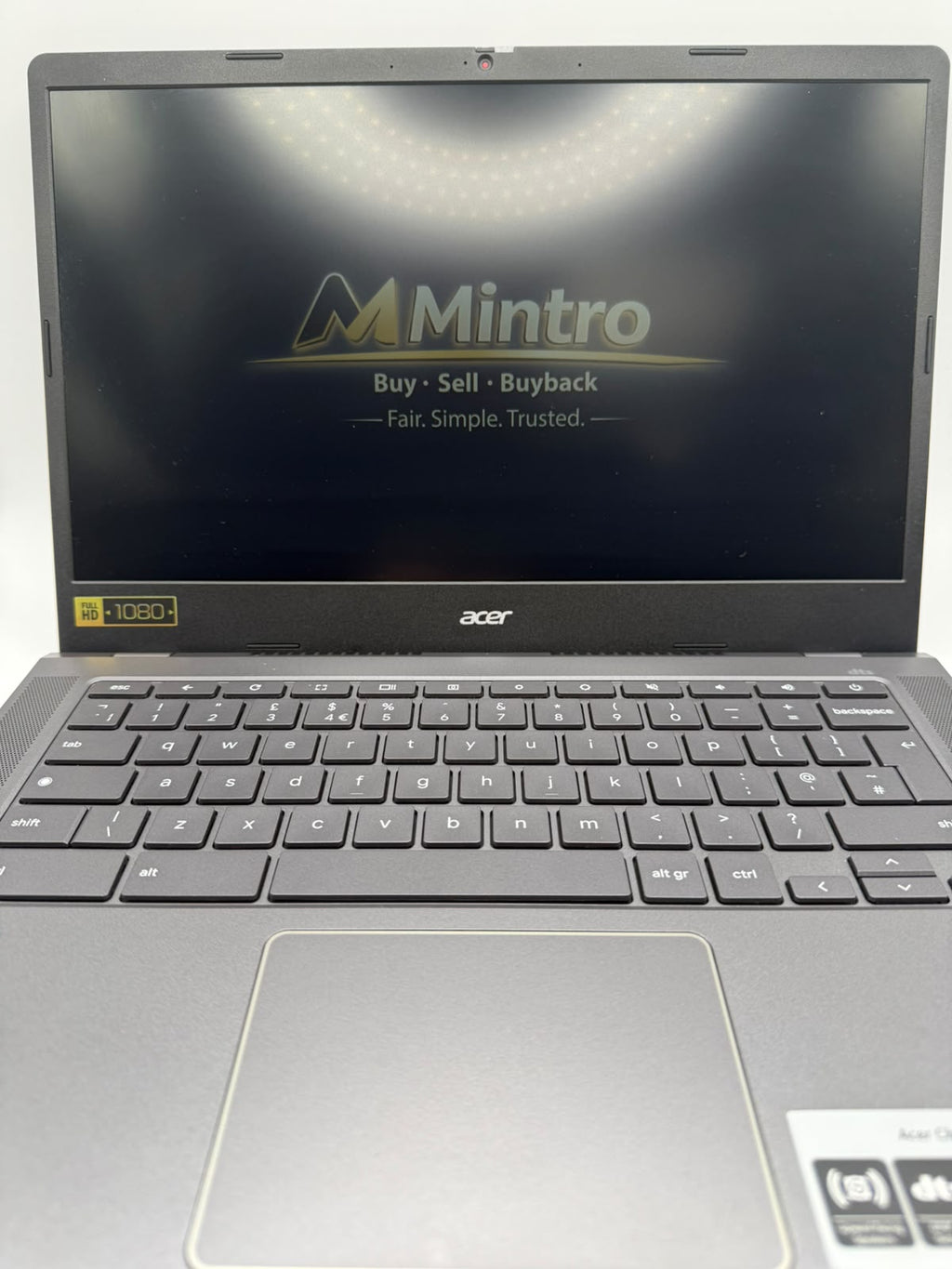 Acer Chromebook Plus 128GB, Grade B.