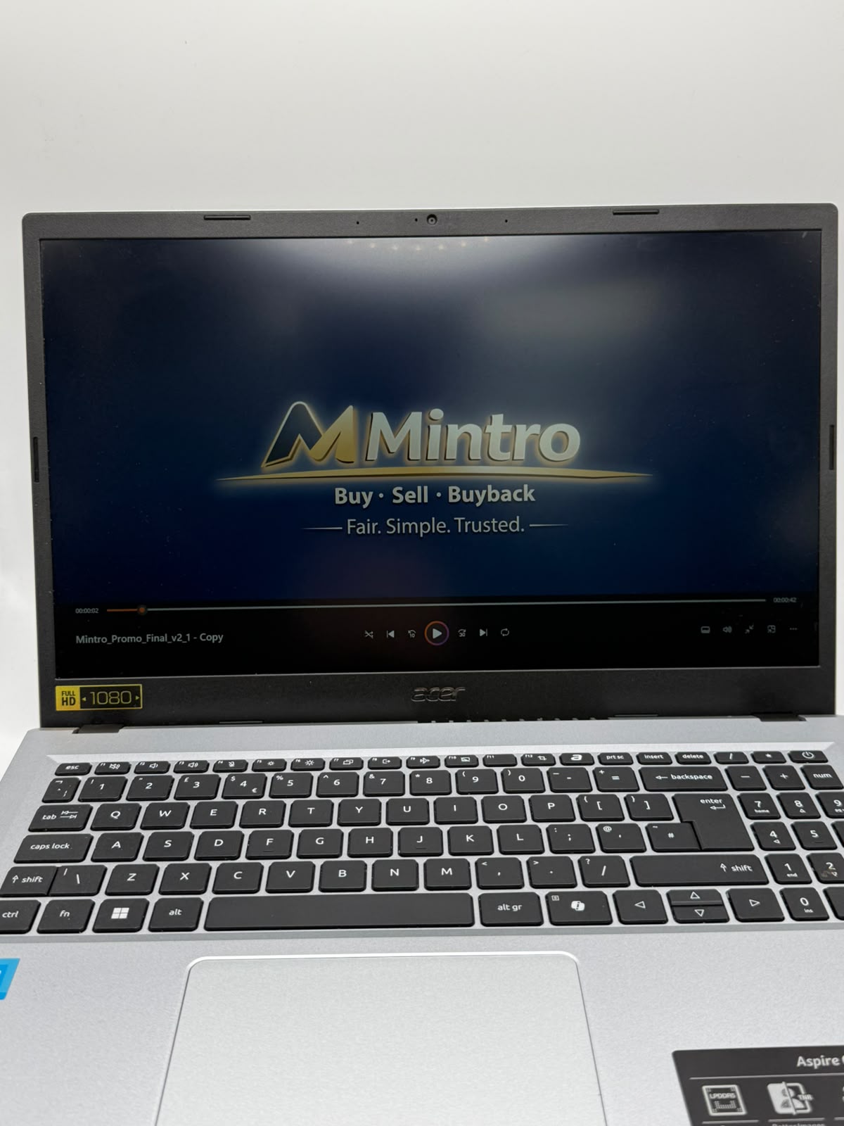 Acer Aspire Go 15 128GB, Grade B