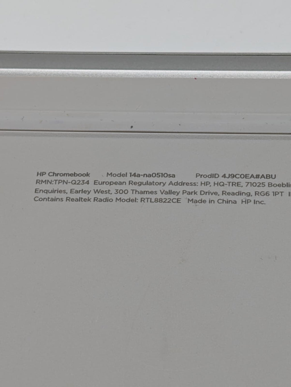 Hp Chromebook, Grade C