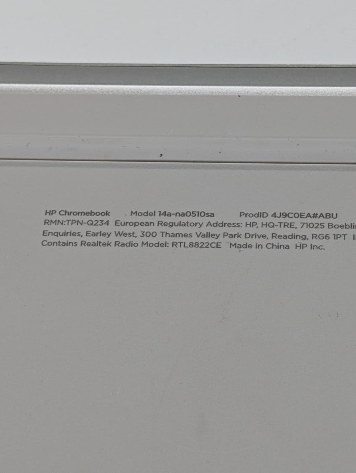 Hp Chromebook, Grade C
