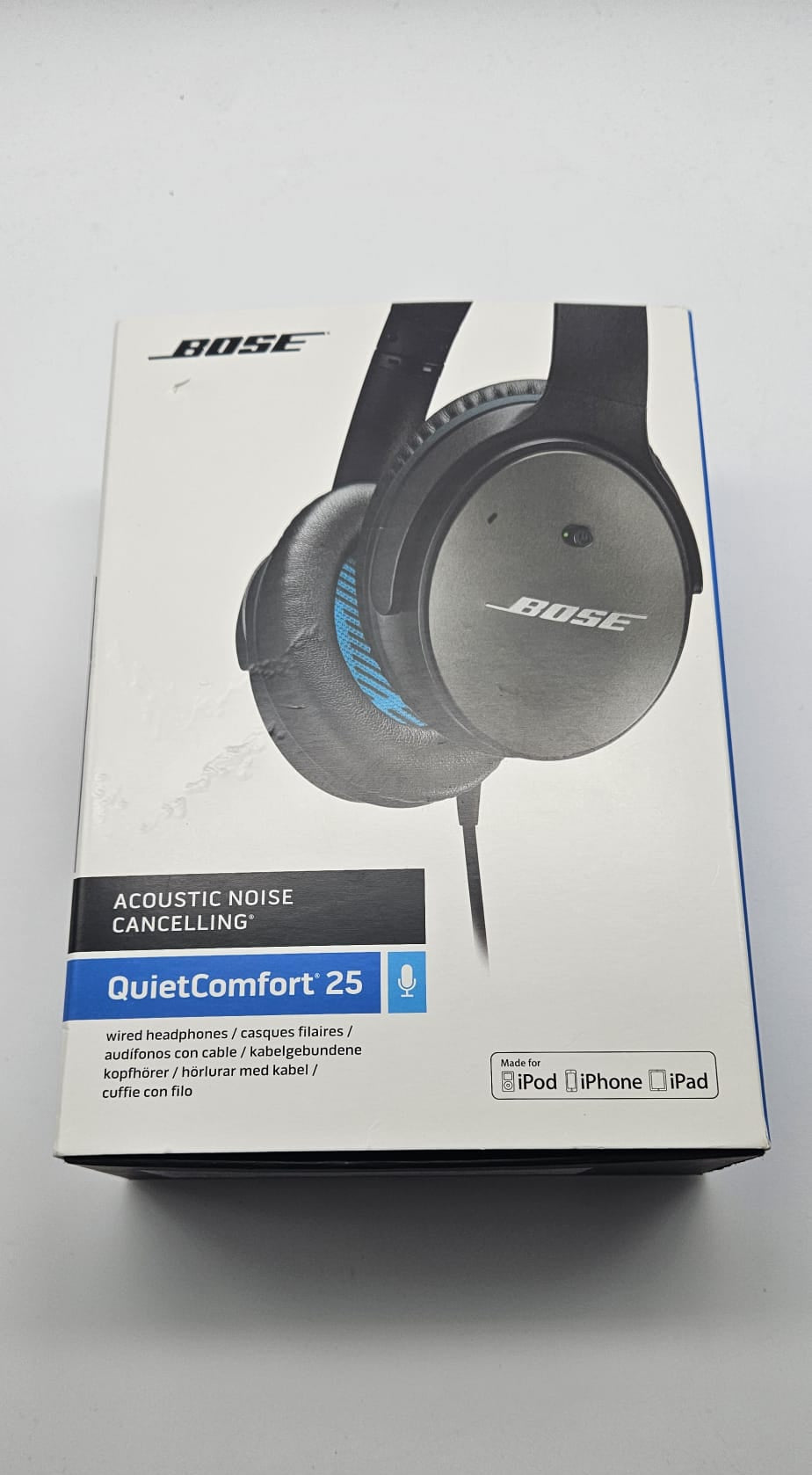 Bose Quiet Comfort 25 Noise Cancelling Headphones - Grade A