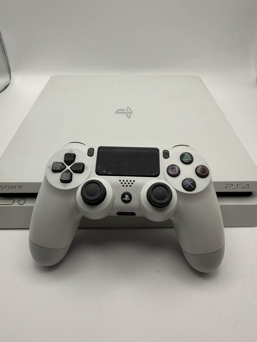 Sony PS4 Slim 500GB with two games, Grade B