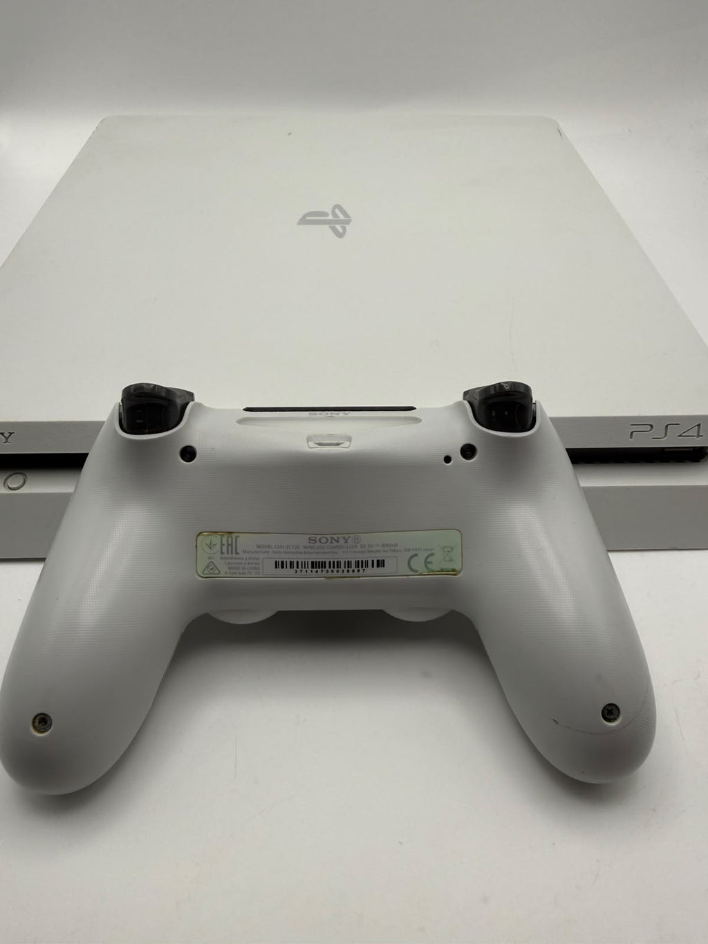 Sony PS4 Slim 500GB with two games, Grade B