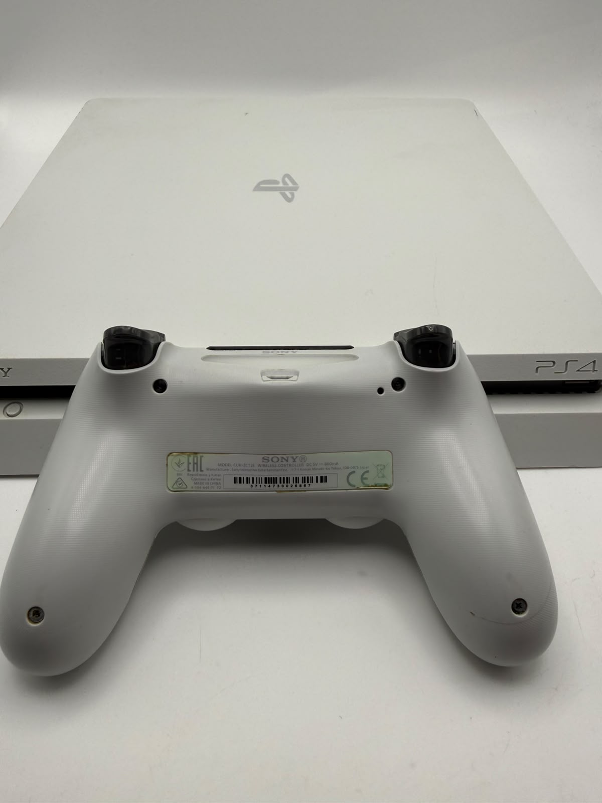 Sony PS4 Slim 500GB with two games, Grade B