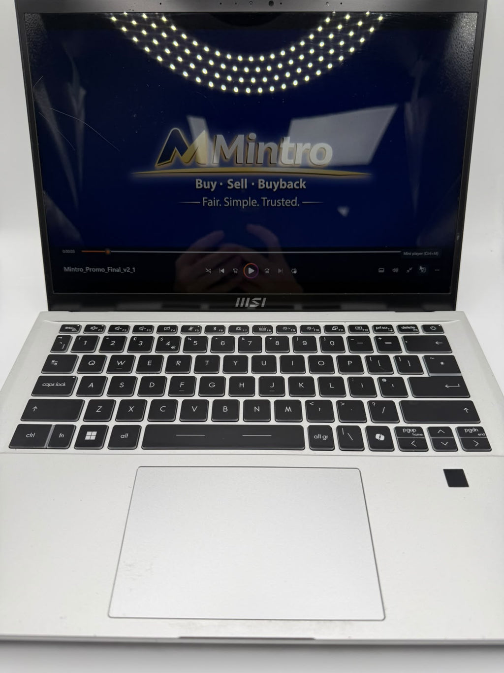 MSI Prestige 14 Evo 477GB, Grade B.