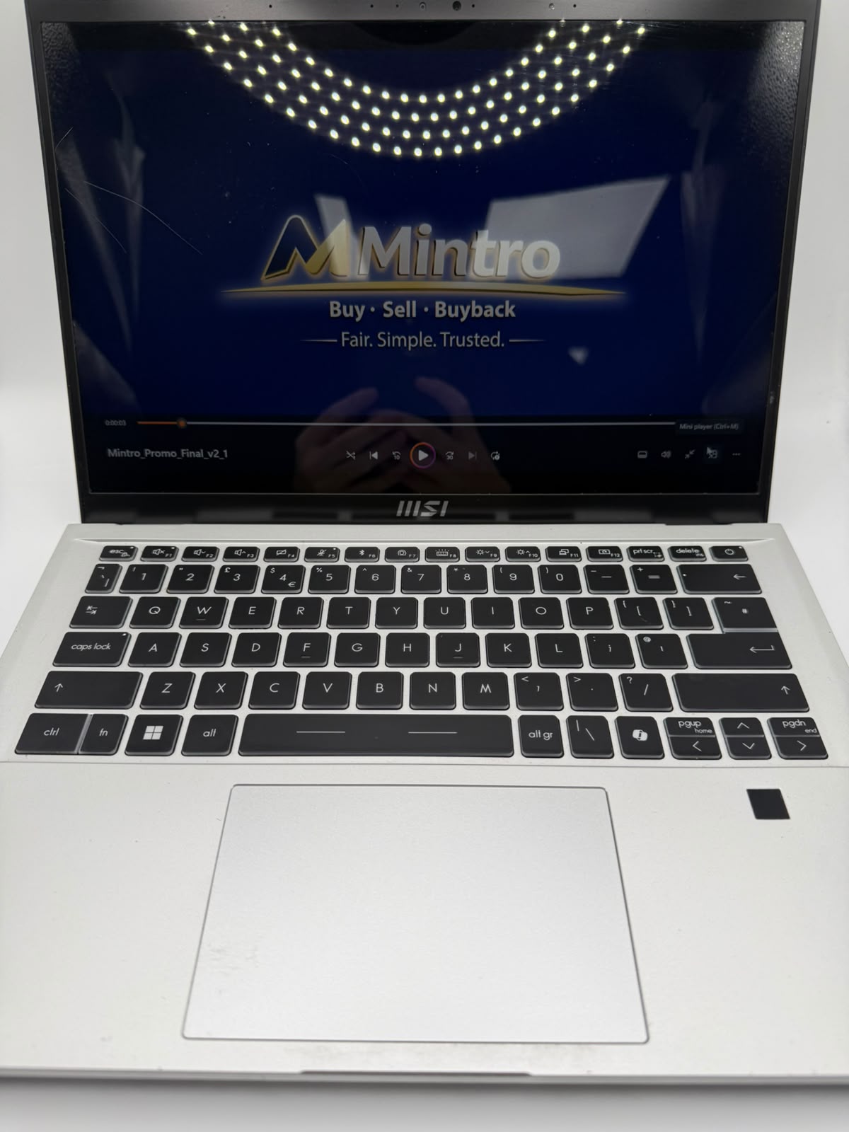 MSI Prestige 14 Evo 477GB, Grade B.