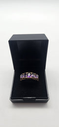 9ct Purple Gem Gold Ring, Size U, 4.9g
