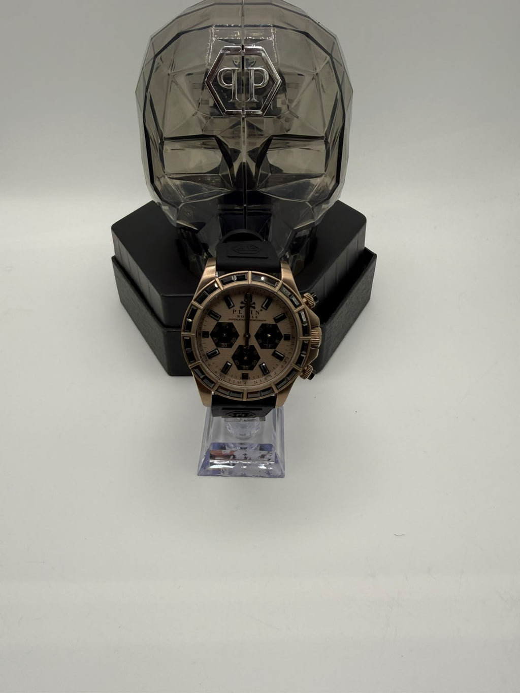 Philipp Plein Nobile Racing Chronograph watch, Grade B.
