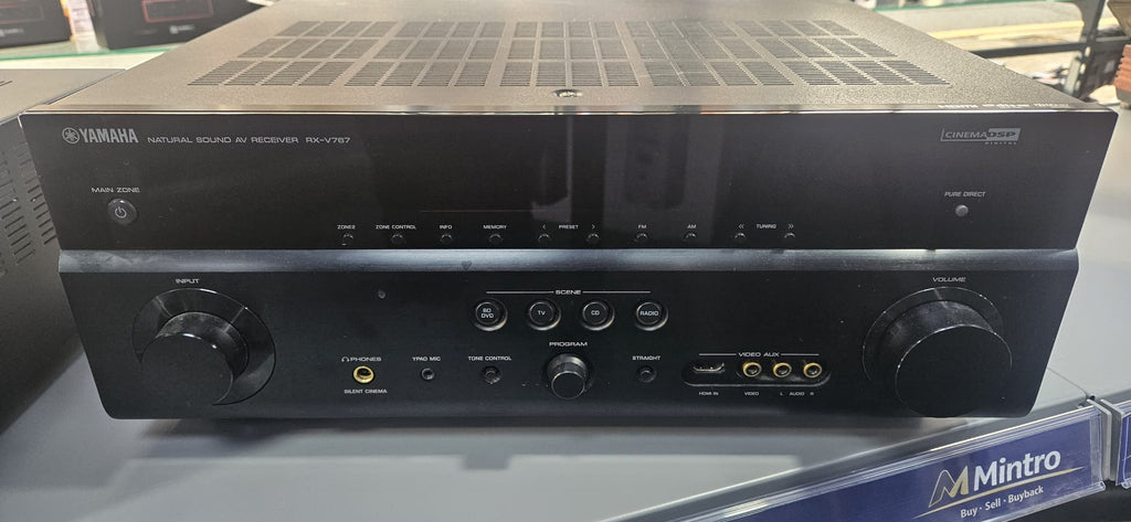 Yamaha RX-V767 7.2 Channel Home Cinema HDMI Receiver / Amplifier , Grade B
