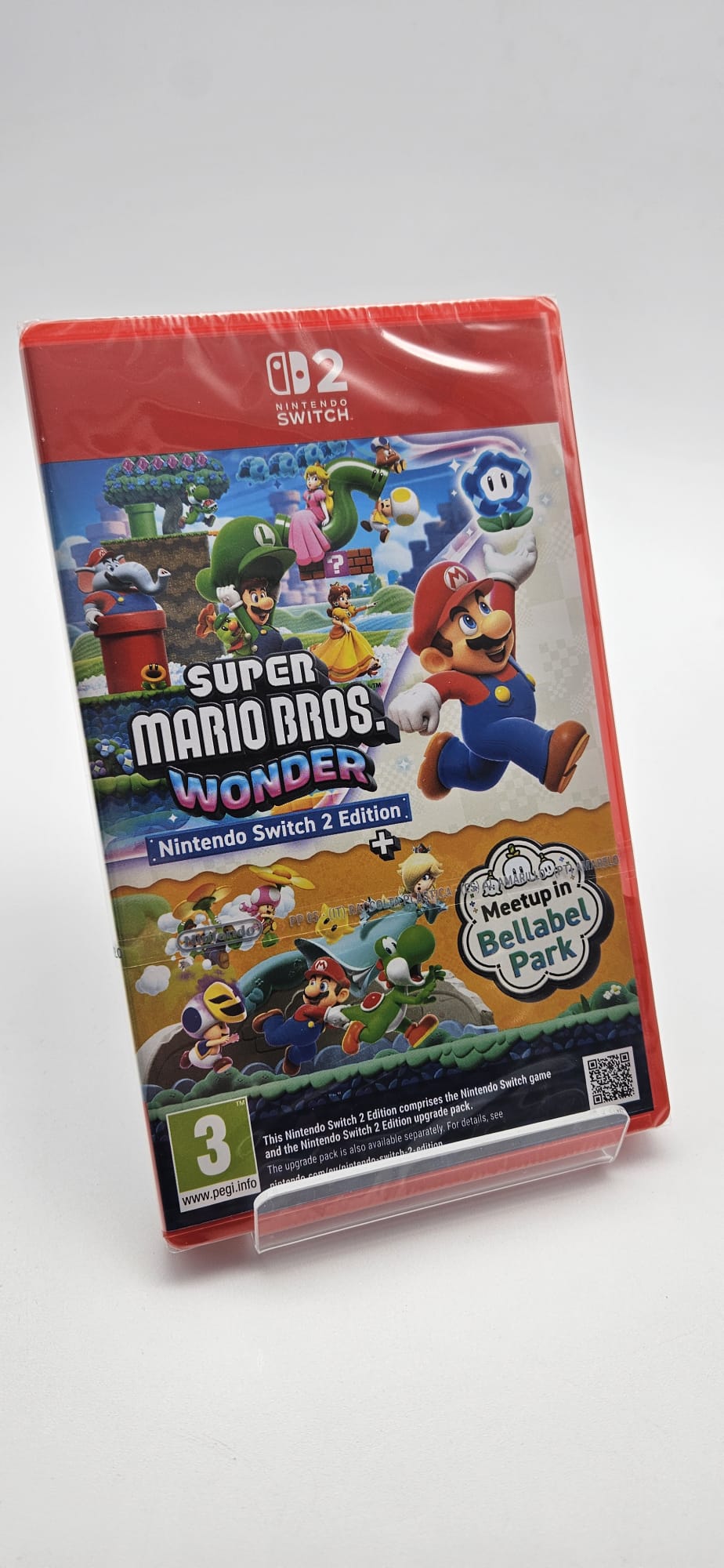 Super Mario Bros Wonder - Nintendo Switch 2 Game - New & Sealed, Grade A
