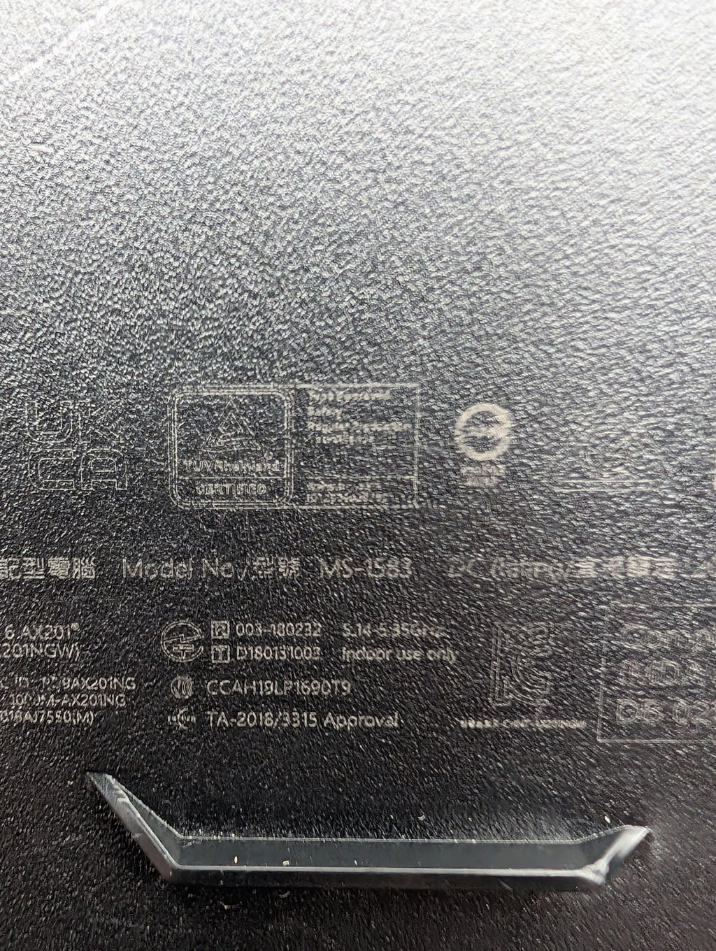 MSI 1583 Laptop, Grade C