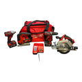 Milwaukee M18 BPP4C-402B 18V 2 x 4.0Ah Li-Ion RedLithium Cordless 4 Piece Kit, Grade A