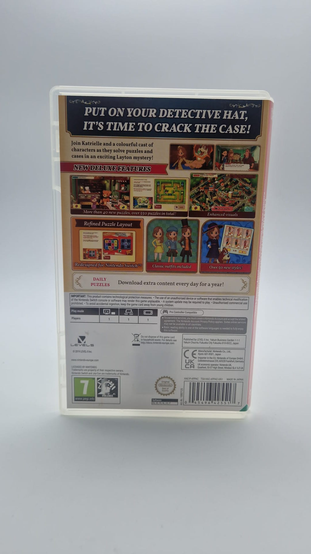 Laytons Mystery Journey Deluxe Edition (Nintendo Switch), Grade A