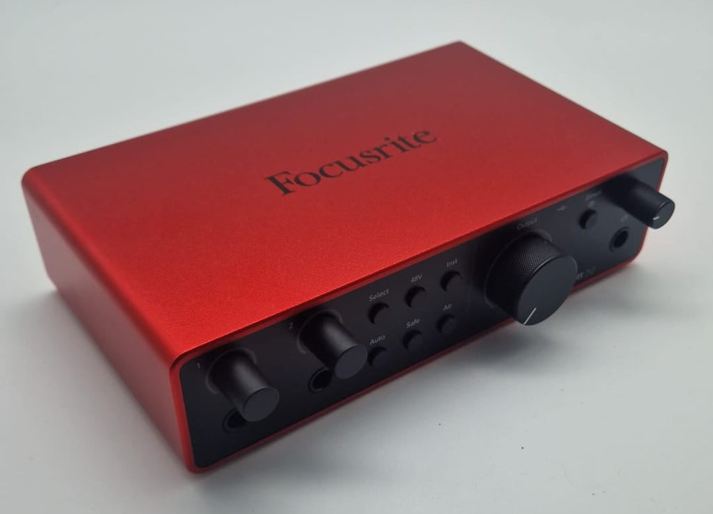 Focusrite Scarlet 4th Gen 2i2 USB Audio Interface, Grade A