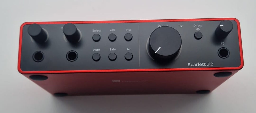Focusrite Scarlet 4th Gen 2i2 USB Audio Interface, Grade A