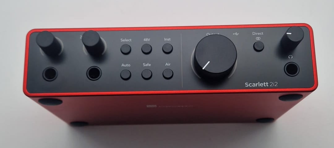 Focusrite Scarlet 4th Gen 2i2 USB Audio Interface, Grade A