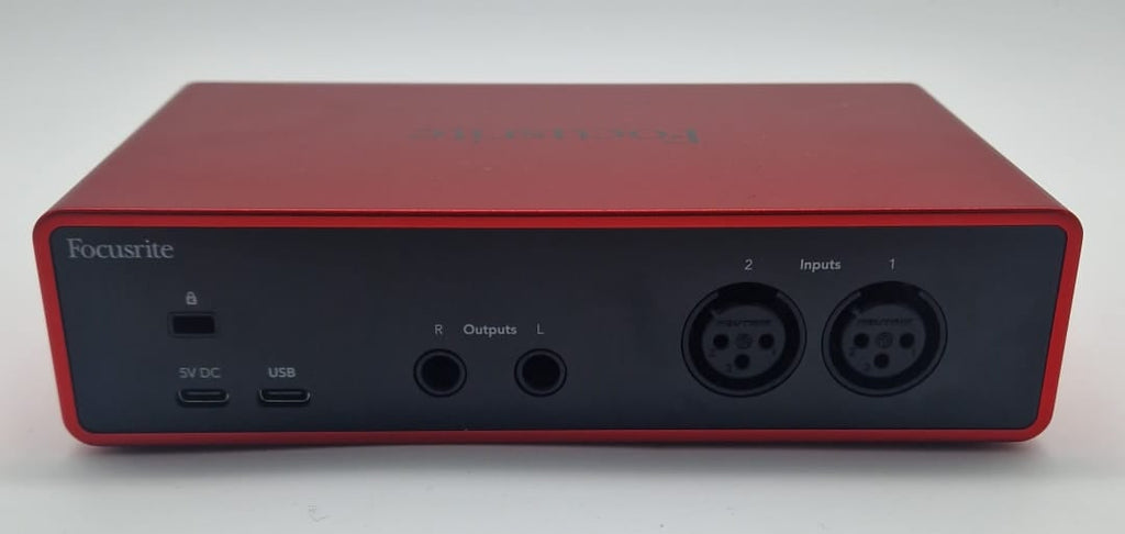 Focusrite Scarlet 4th Gen 2i2 USB Audio Interface, Grade A