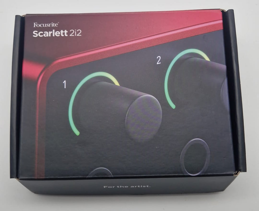 Focusrite Scarlet 4th Gen 2i2 USB Audio Interface, Grade A