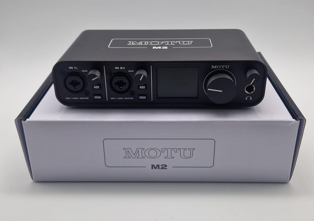Motu M2 USB-C Audio Interface, Grade A