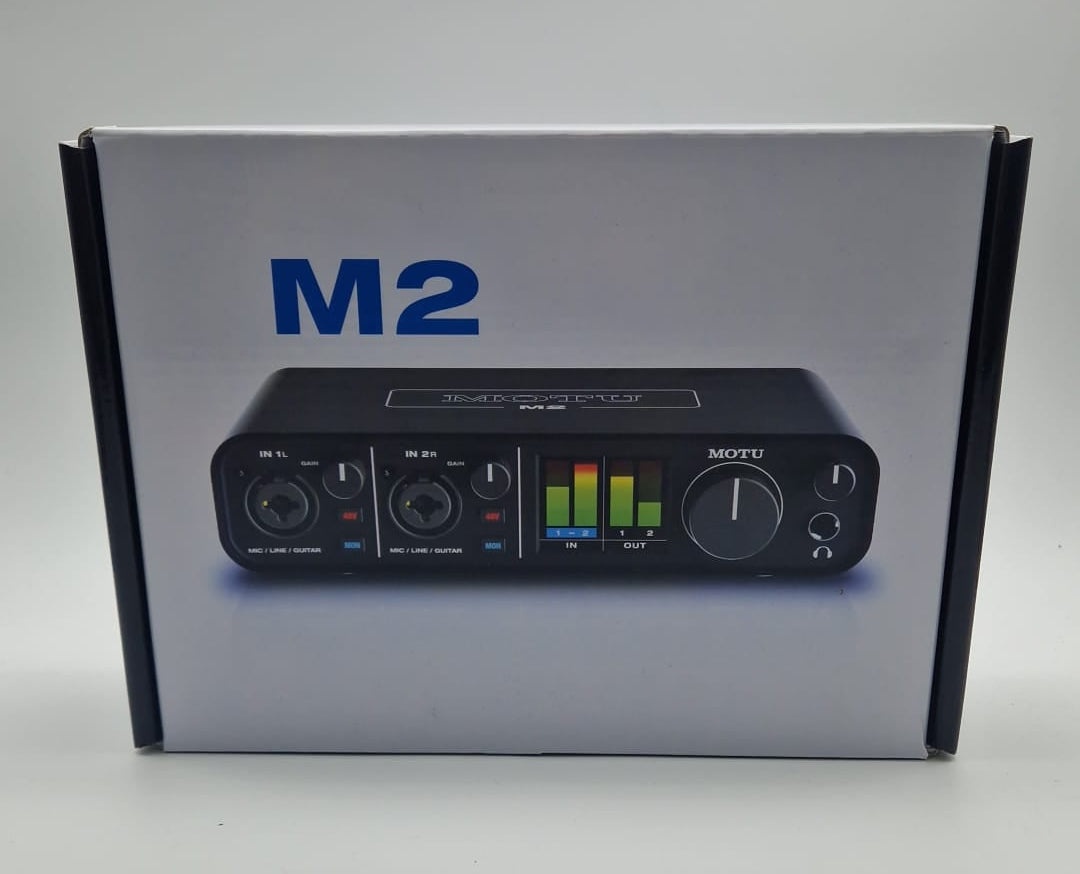 Motu M2 USB-C Audio Interface, Grade A