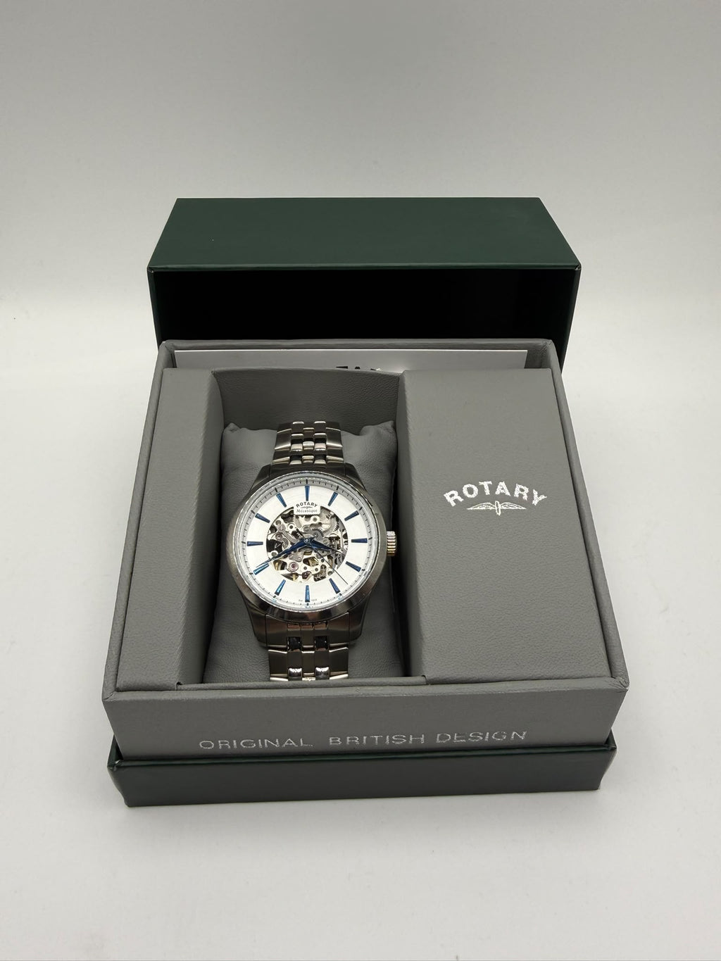 Rotary Mecanique Skeleton Automatic Watch, Grade B.