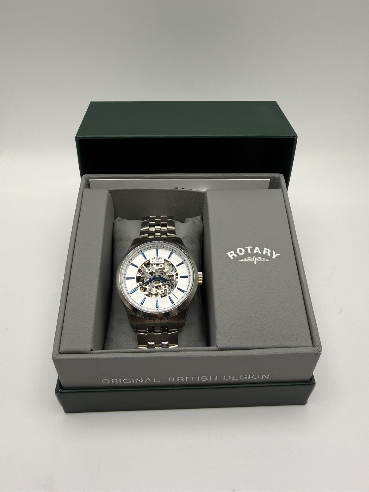 Rotary Mecanique Skeleton Automatic Watch, Grade B.