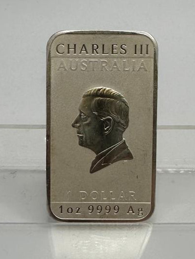 2024 Australian Dragon 1oz .9999 Fine Silver Bullion Bar