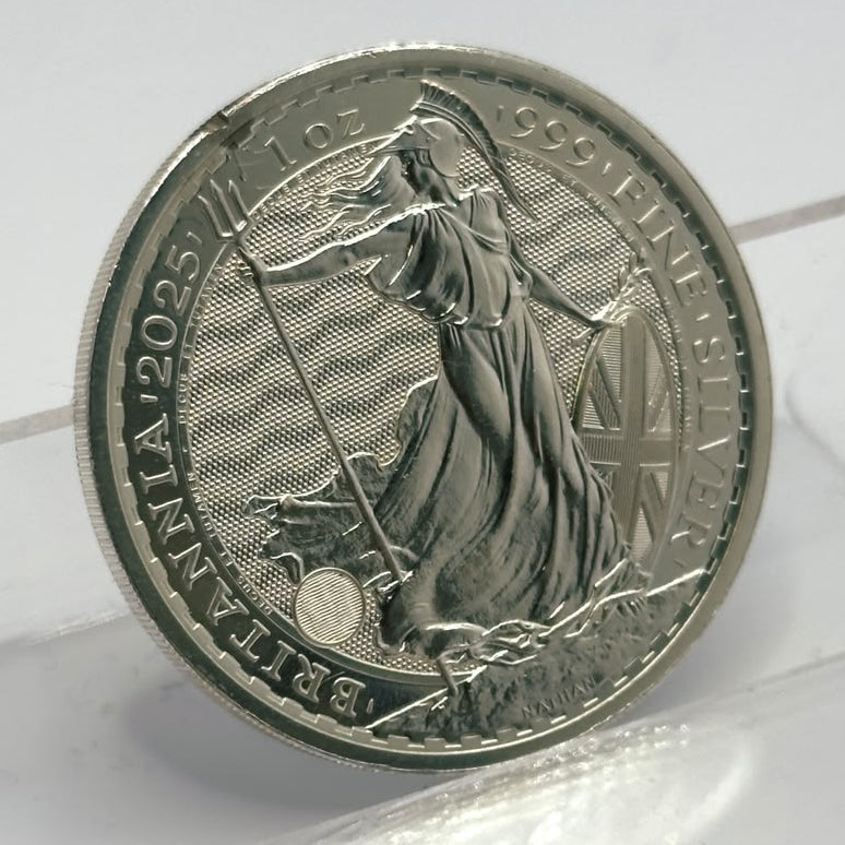 2025 Great Britain 1 oz Britannia Silver Bullion Coin