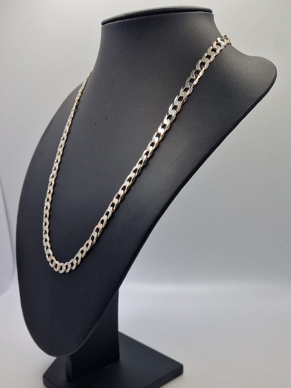 925, 30.44g Silver curb chain