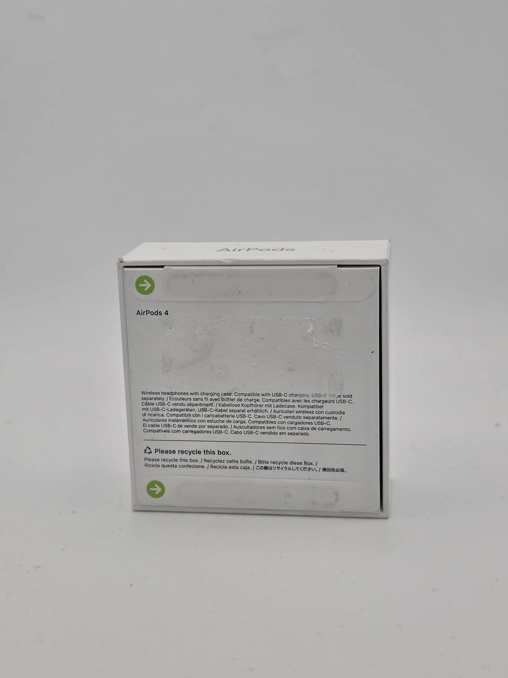 Apple AirPods 4, White, Grade A