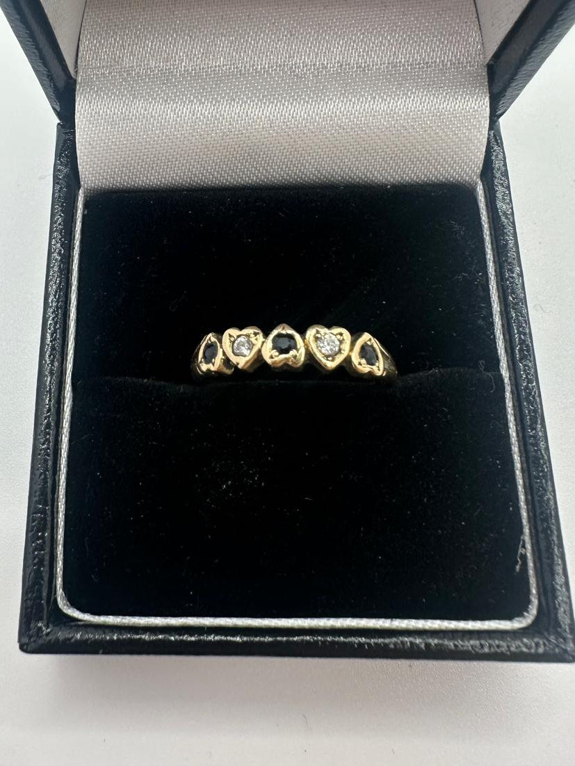 9ct, Gold Ring, 1.39g, Size L