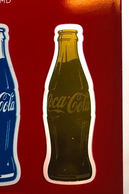 Coca Cola Gold Bottle 1/1000 oz with Certificate Card